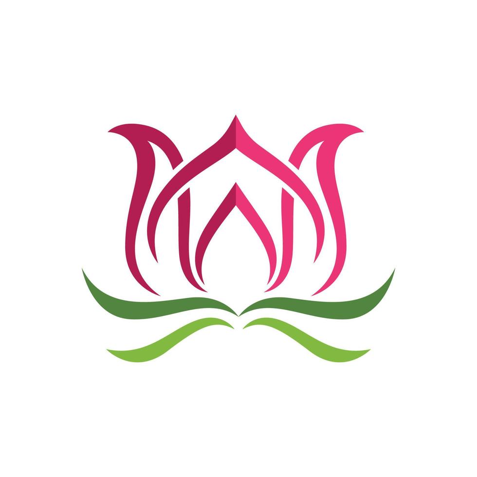 Beauty Vector lotus icon