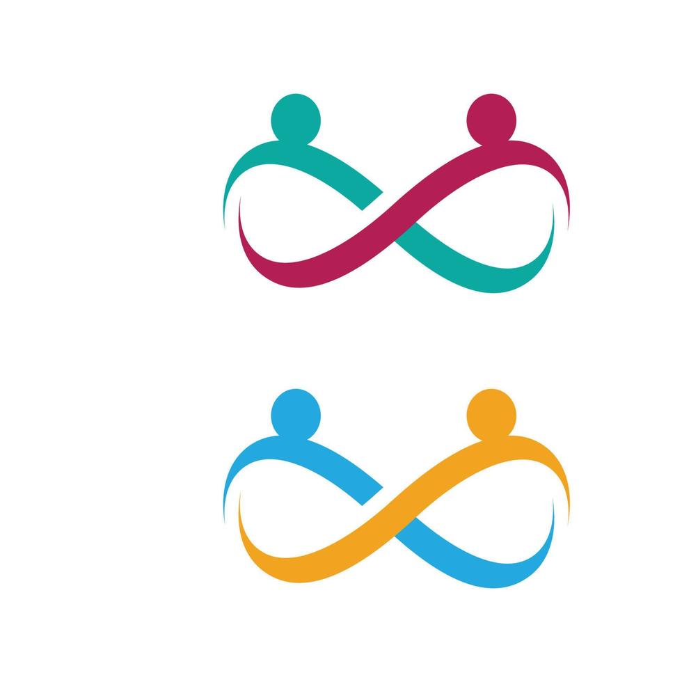 Community, network and social icon vector
