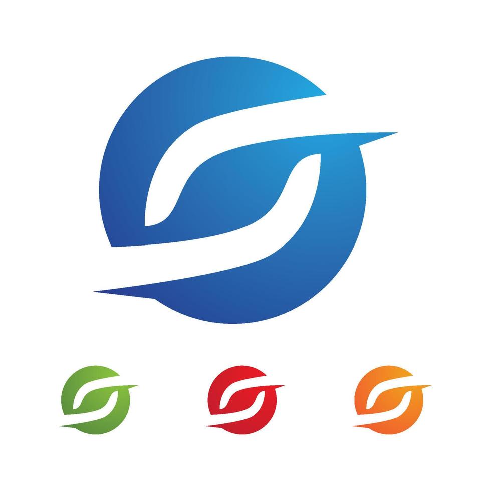 Business corporate S letter logo vector