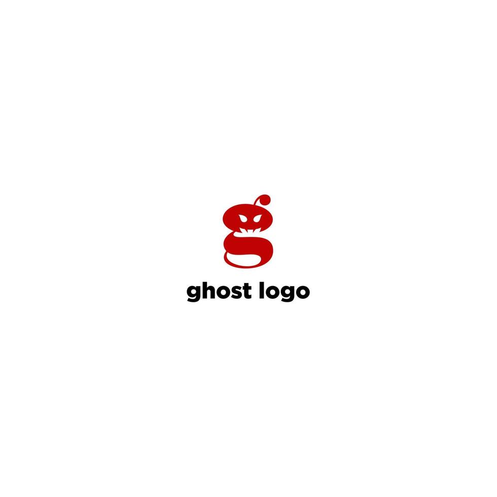 ghost logo vector designs template