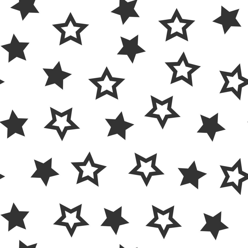 Stars seamless vector illustration pattern background. design for use backdrop all over textile fabric print wrapping paper and others.