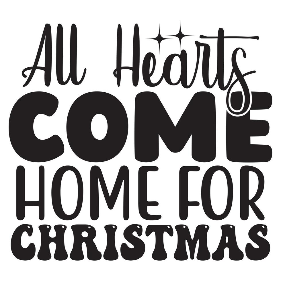 Christmas SVG T-Shirt Design vector