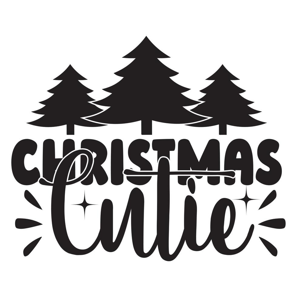 Christmas SVG T-Shirt Design vector
