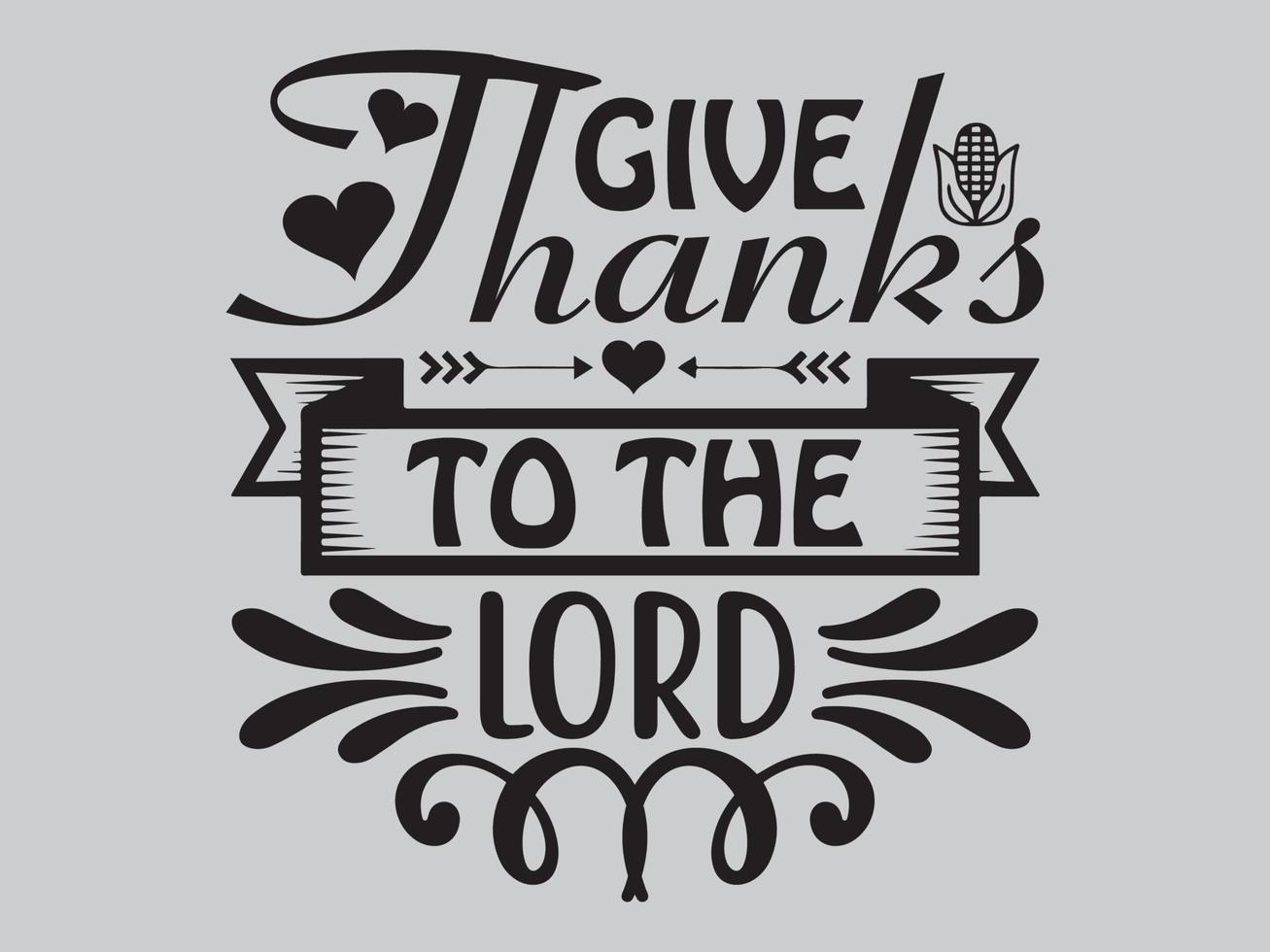 Thanksgiving T Shirt Design File vector