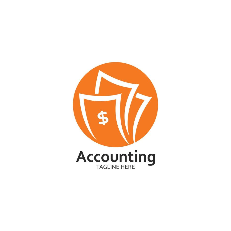 Business Accounting and Financial logo template vector illustration