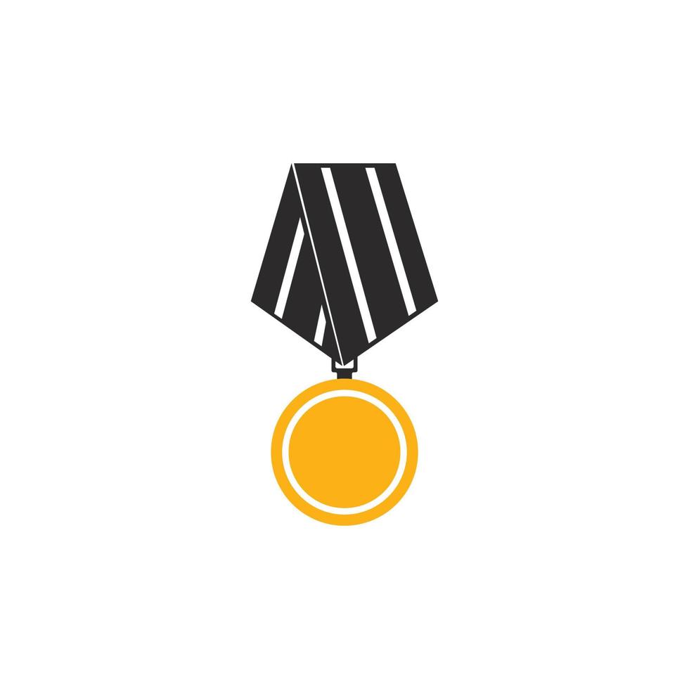 conjunto de ilustración de vector de icono de medalla