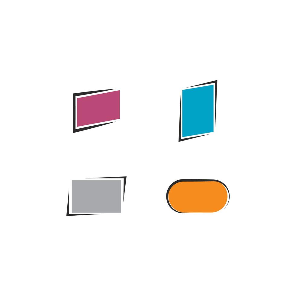Abstract frame vector illustration