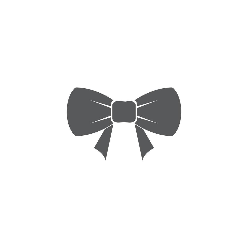 Butterfly tie vector icon illustration