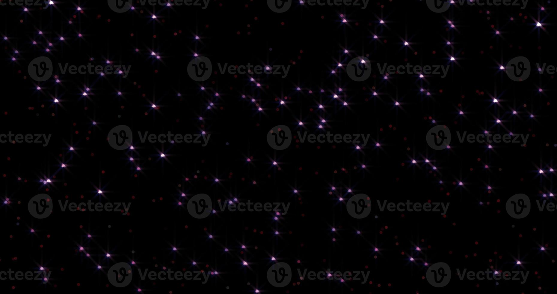 Bright glowing shiny beautiful mysterious stars in the cosmic starry sky. Abstract background, intro photo