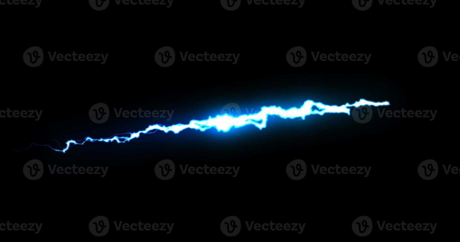 blue lightning bolts electric bright shiny with reflections. Abstract background. Screensaver photo