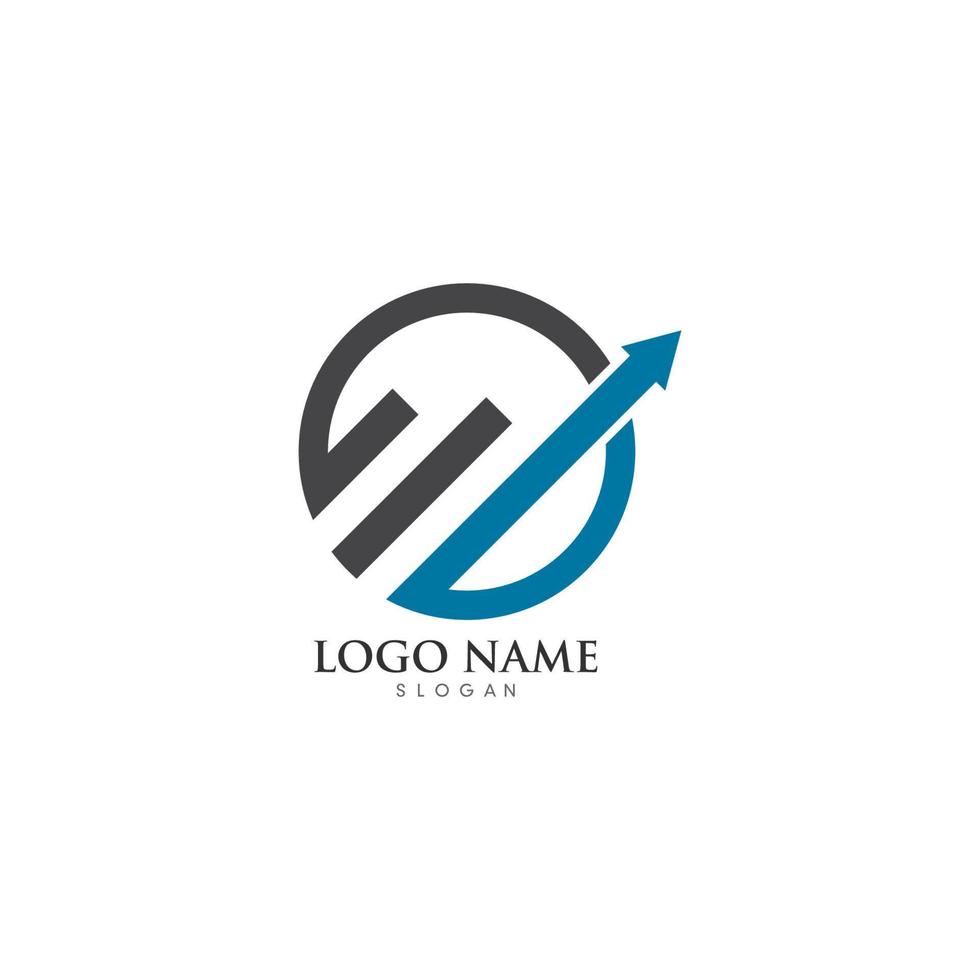 Business Finance professional logo template vector