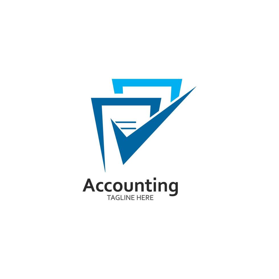 Business Accounting and Financial logo template vector illustration