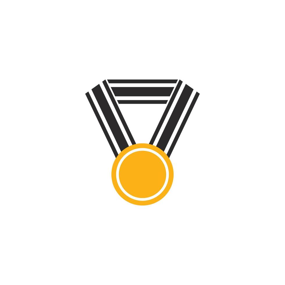 conjunto de ilustración de vector de icono de medalla