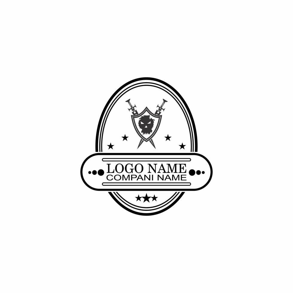 black skull head logo vector eps file free