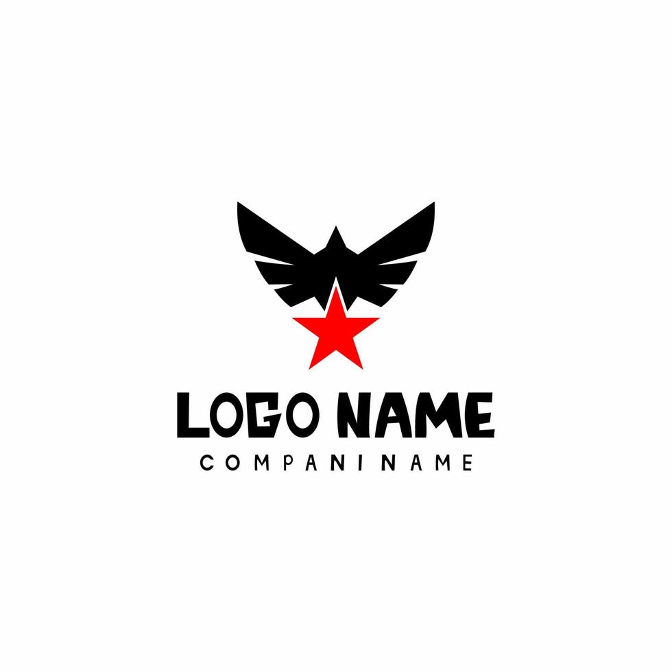 shadow bird logo vector with eps file