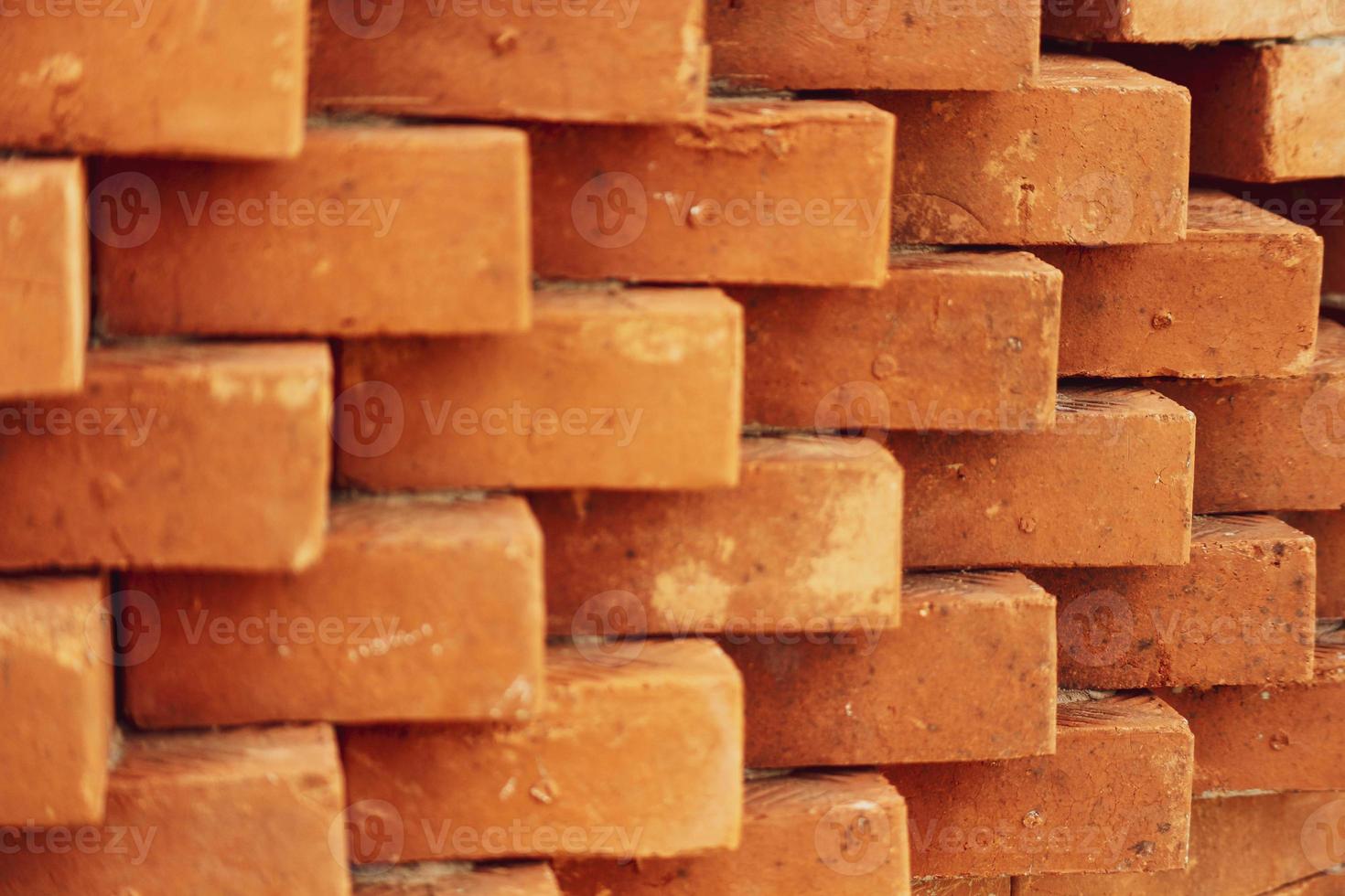 The arrangement of the bricks arranged in such a way forms a very beautiful building photo