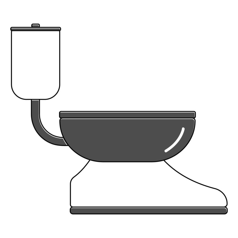 toilet vector element design
