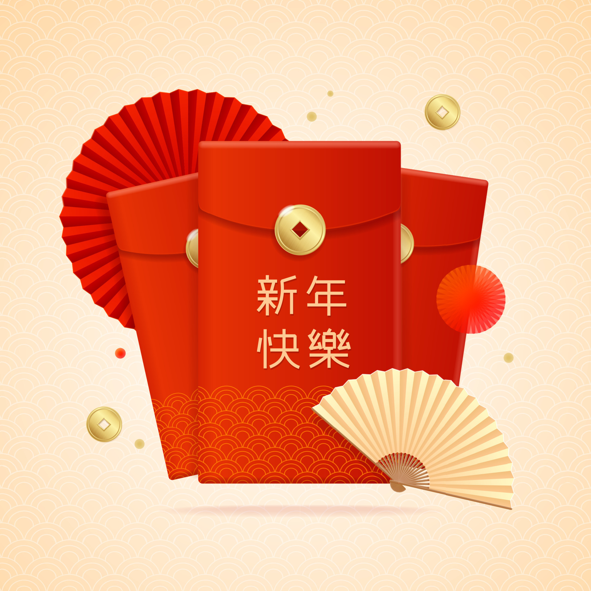 38 Stock Illustration Red China_envelope Images, Stock Photos, 3D objects,  & Vectors