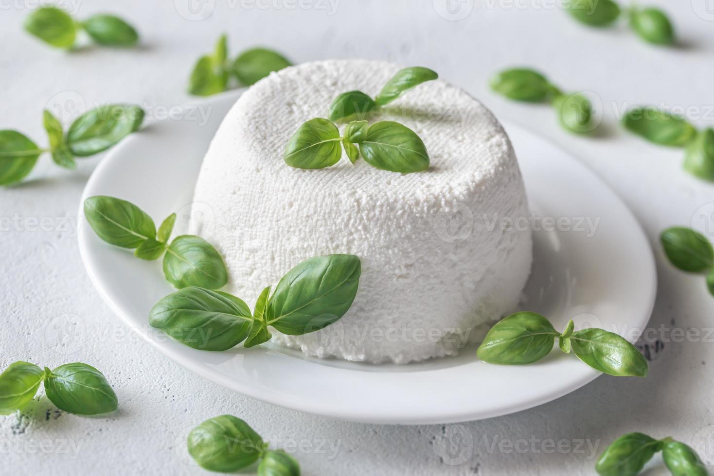Ricotta - Italian whey cheese photo