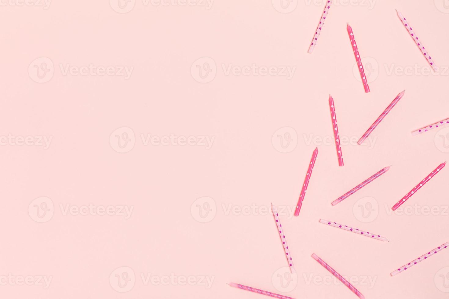 Festive pink background. photo