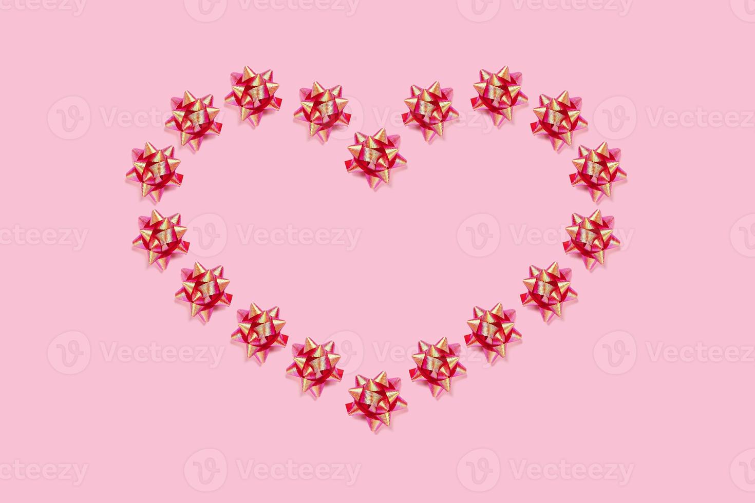 Festive pink background. photo