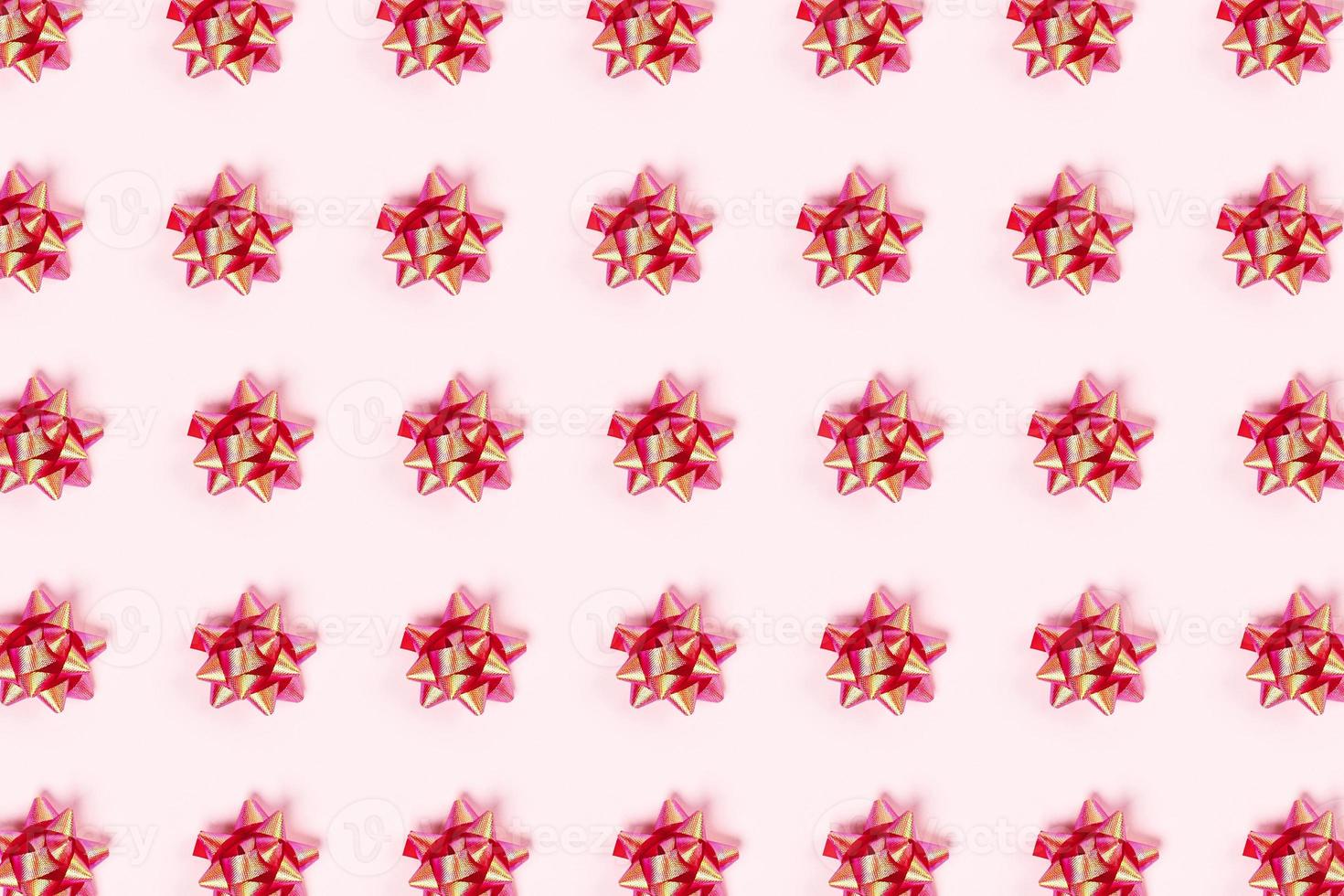 Christmas pink background. photo