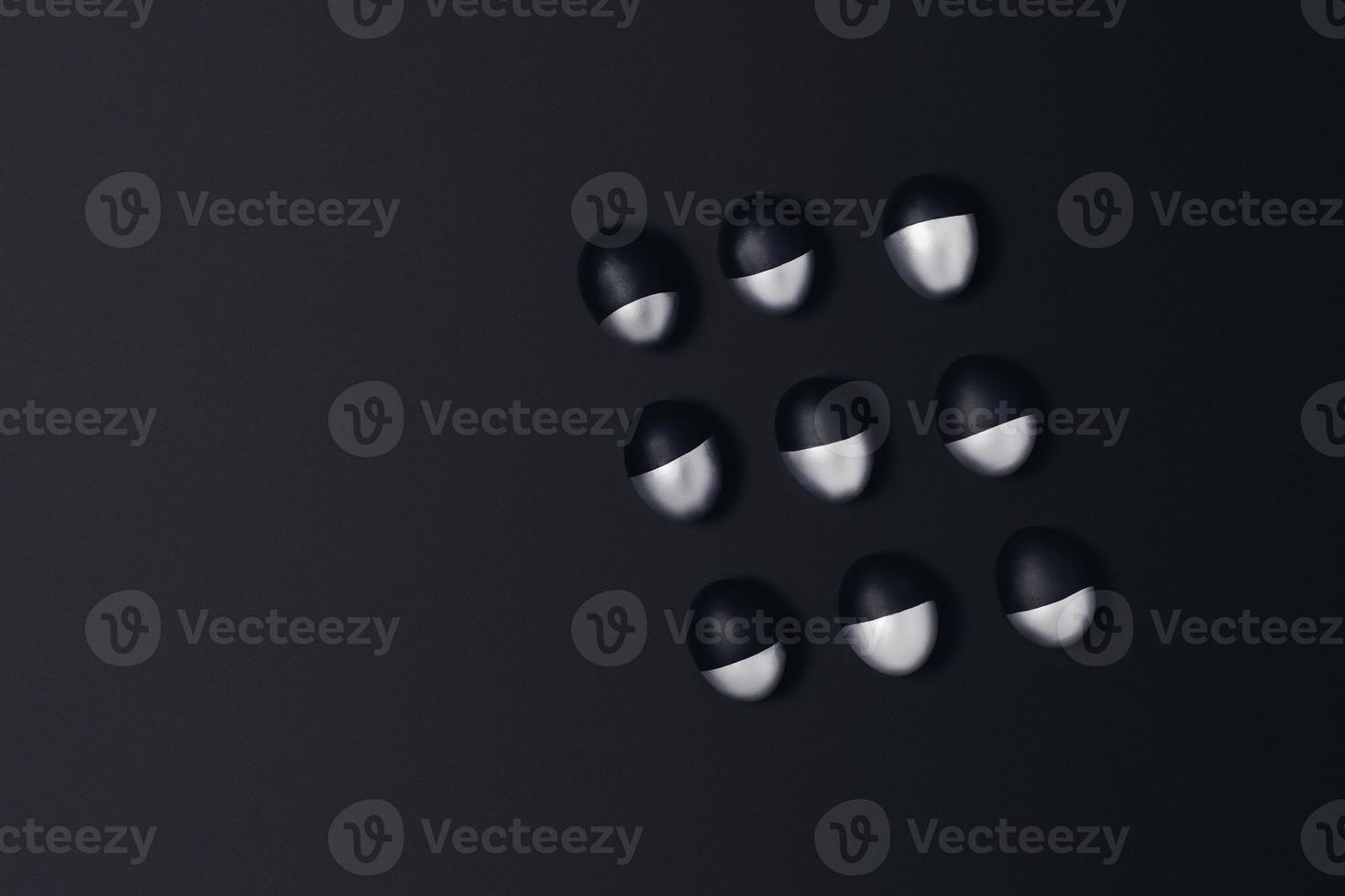 Easter photography in a dark key. photo