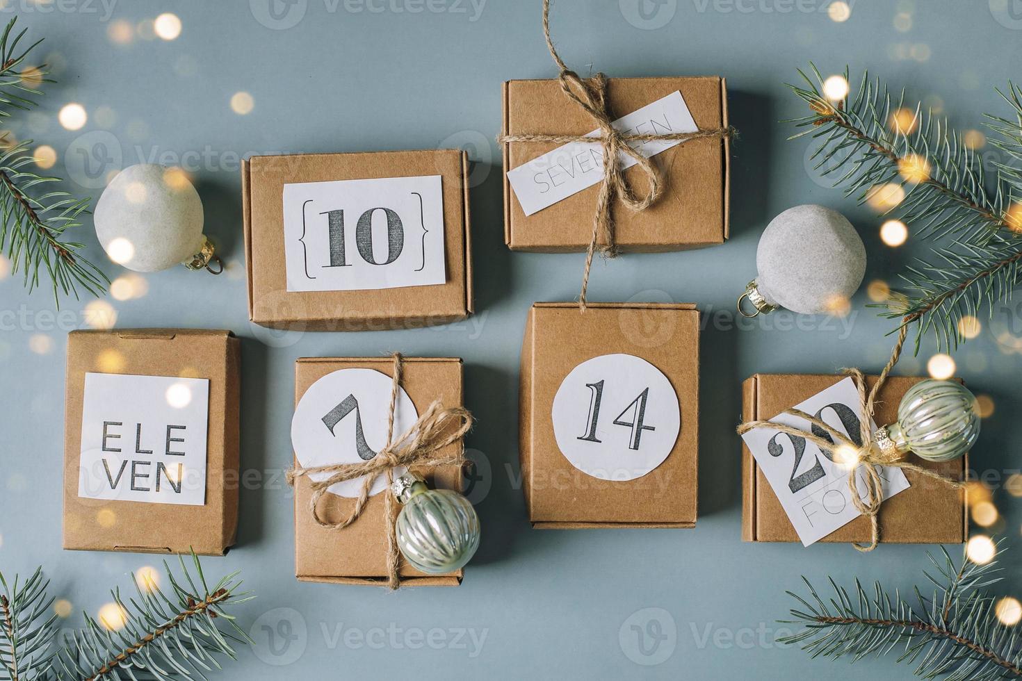 Original christmas advent calendar for children 15590501 Stock Photo Original christmas advent calendar for children 15590501 Stock Photo