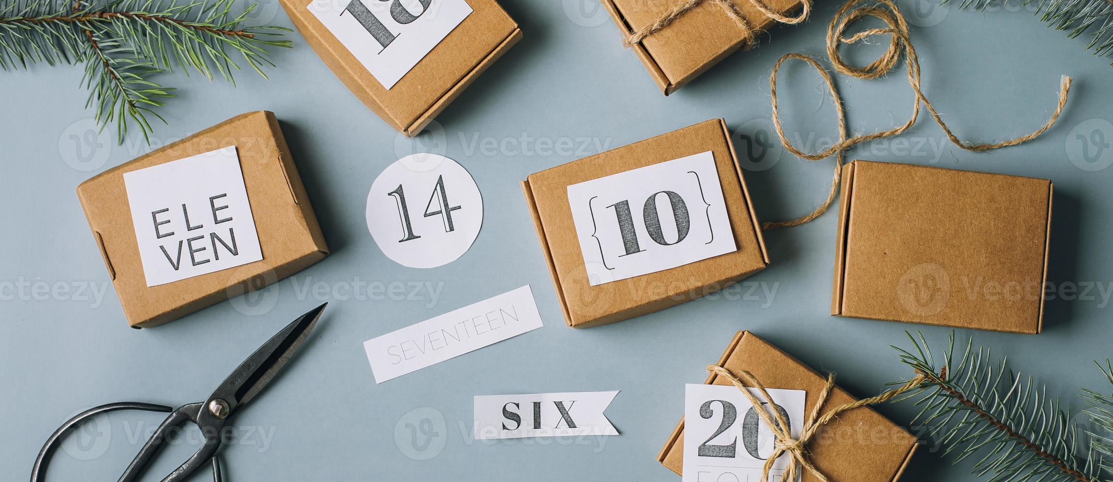 Original christmas advent calendar for children 15590665 Stock Photo Original christmas advent calendar for children 15590665 Stock Photo