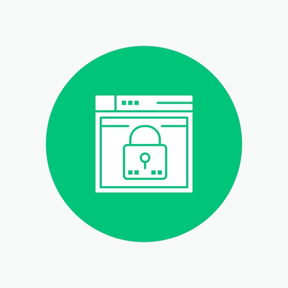 Login Secure Web Layout Password Lock vector