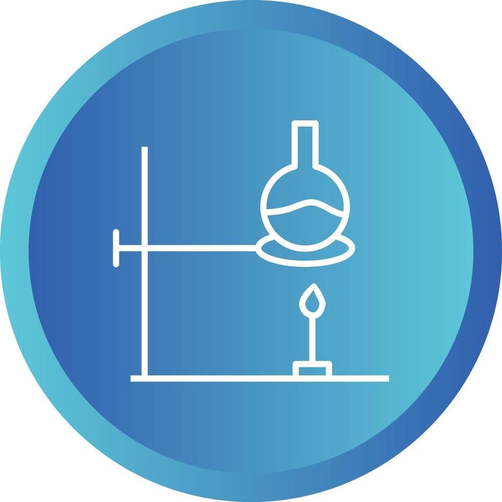 Unique Experiment On Heat I Vector Line Icon