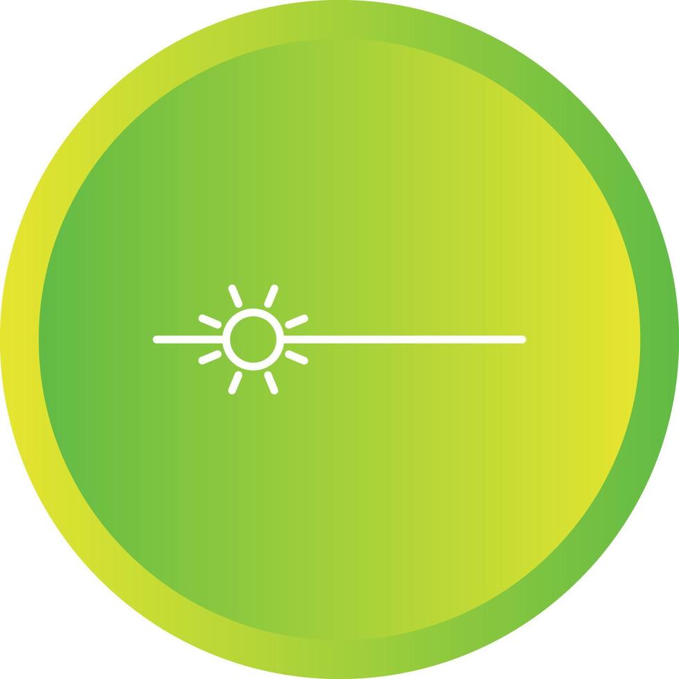 Unique Brightness Vector Line Icon