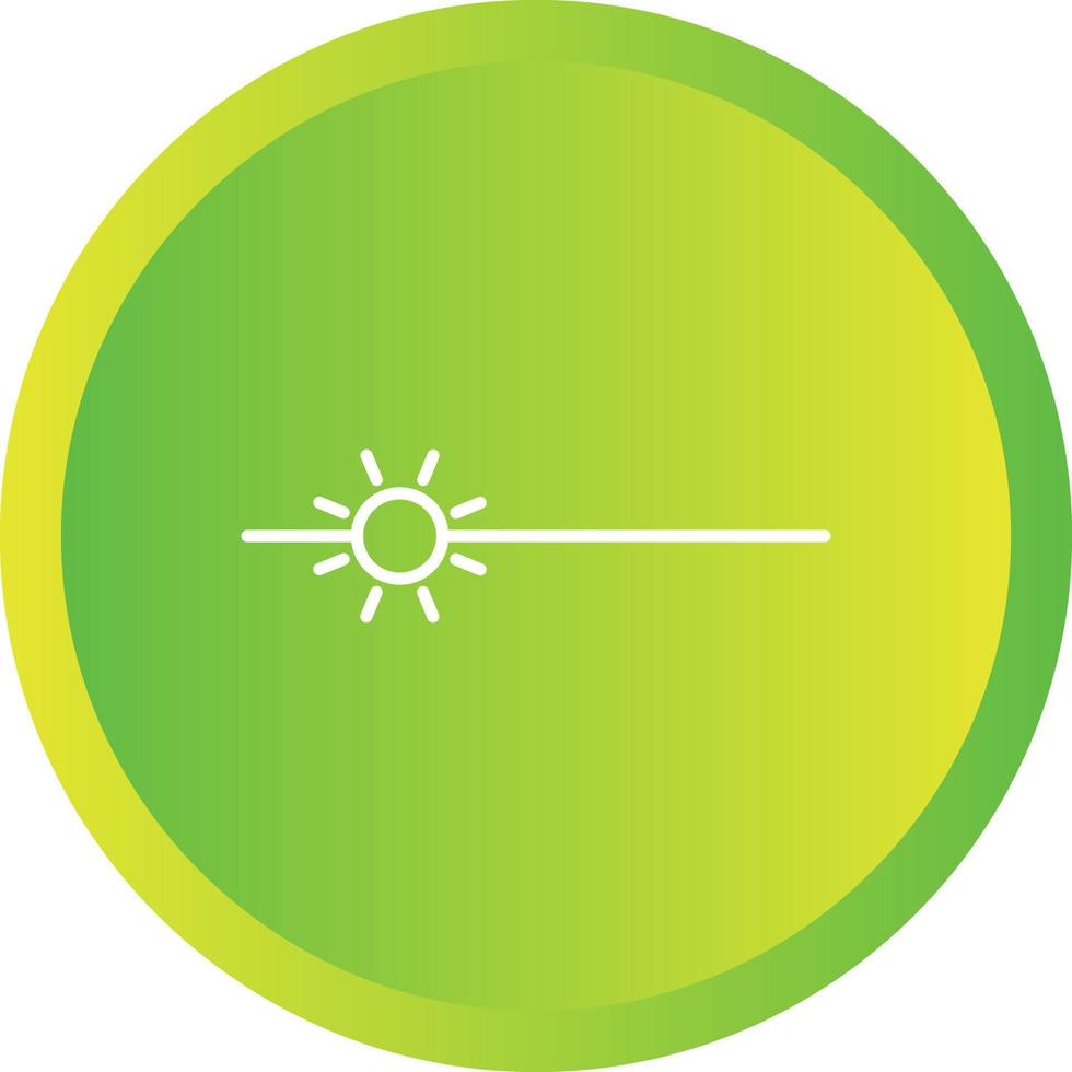 Unique Brightness Vector Line Icon