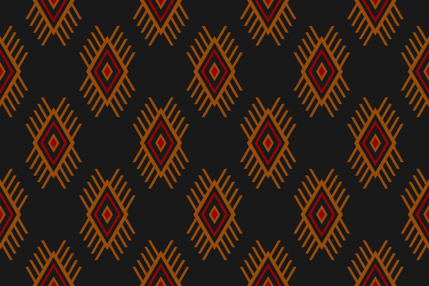 Geometric ethnic oriental seamless pattern traditional. Fabric Aztec pattern background. Indian style. vector