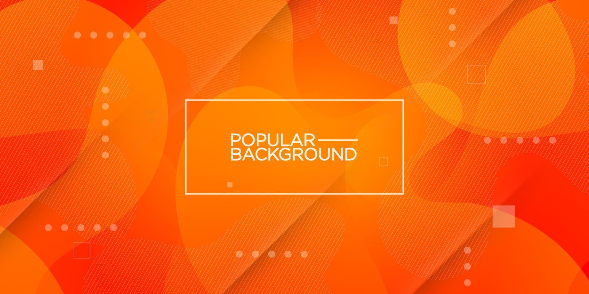 abstract orange background with simple wave and lines.colorful orange design. bright and modern with shadow 3d concept. eps10 vector