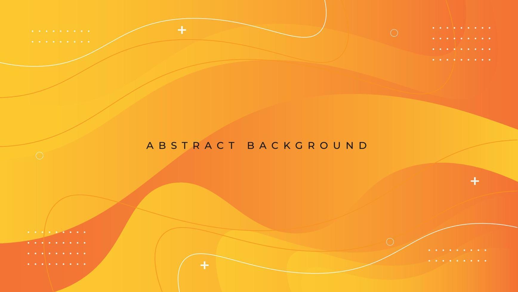 gradient abstract yellow background design vector