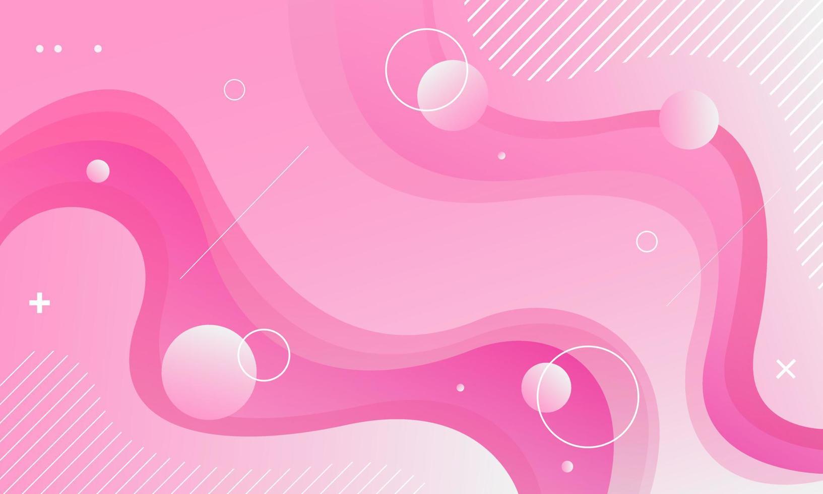 Pink liquid background. Vector illustration