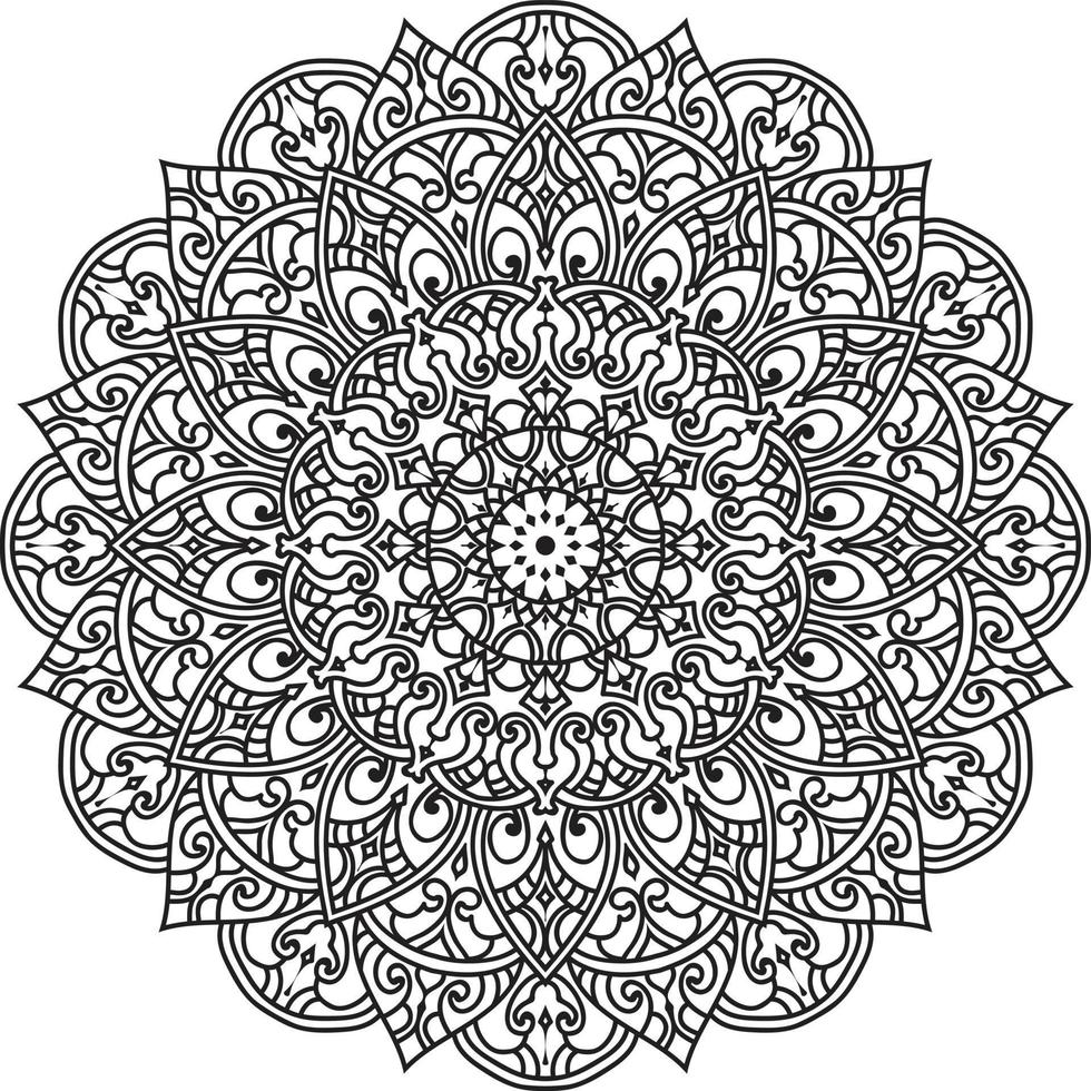 Circular Mandala Pro Vector