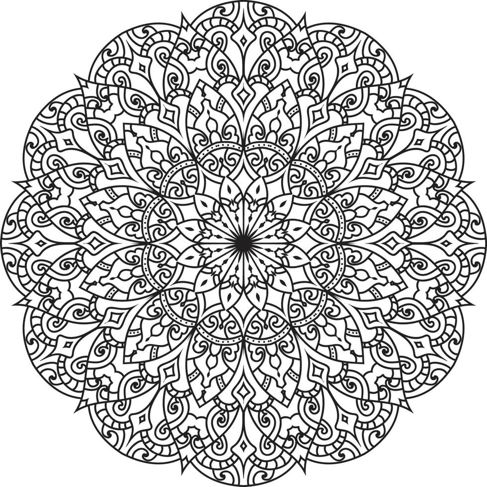 Circular Mandala Pro Vector