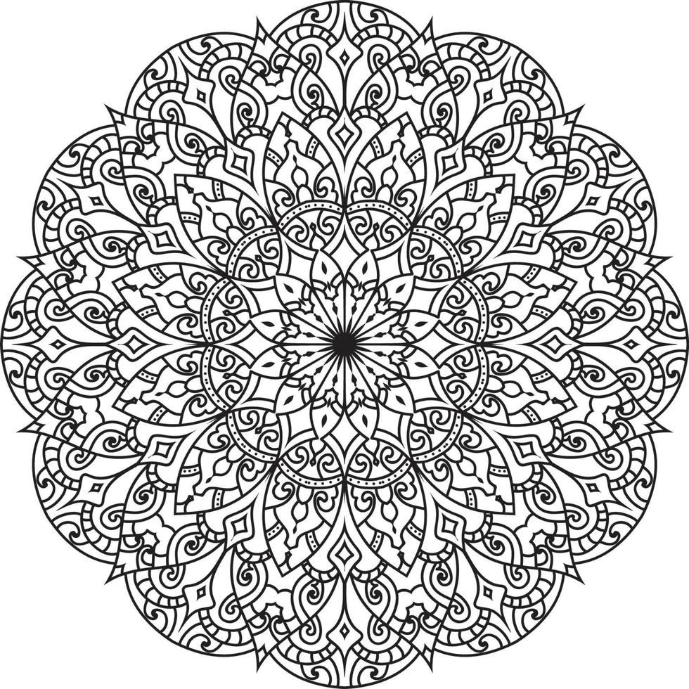 Circular Mandala Pro Vector