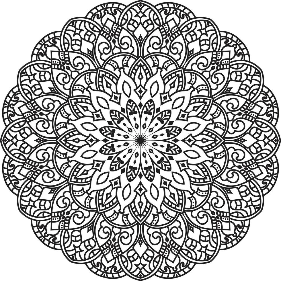 Circular Mandala Pro Vector