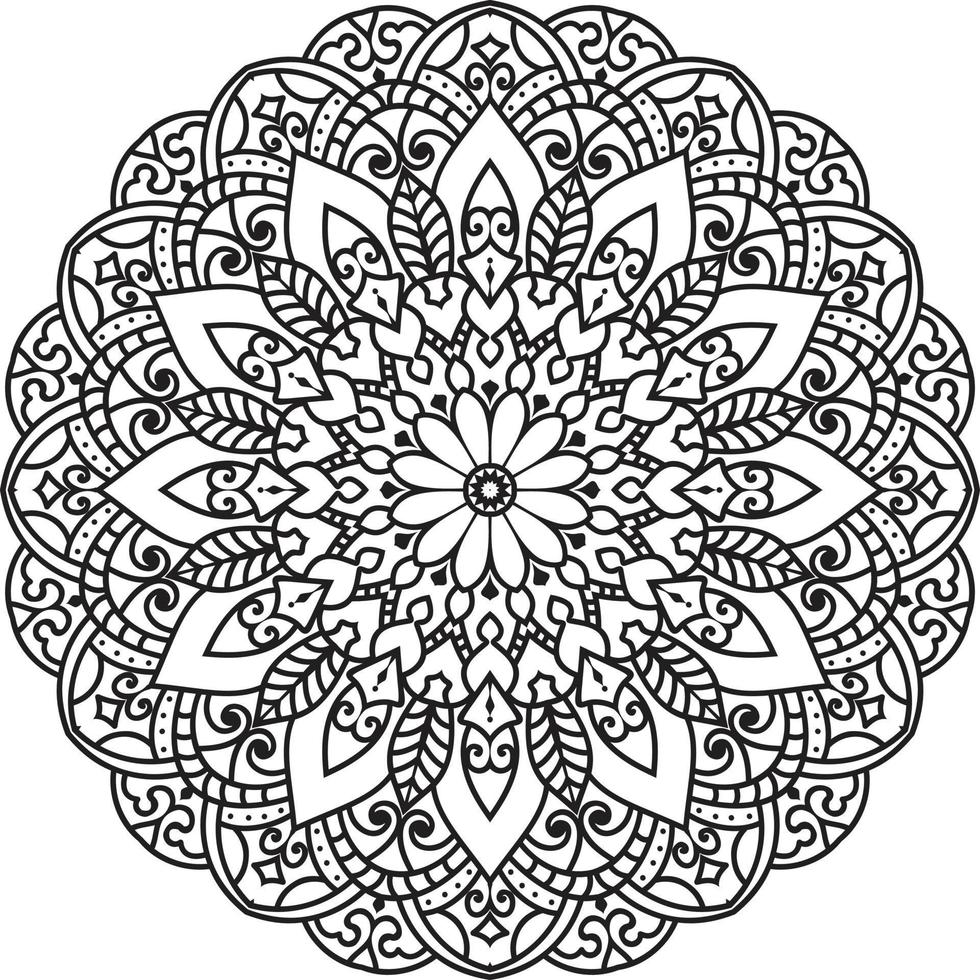 Circular Mandala Pro Vector