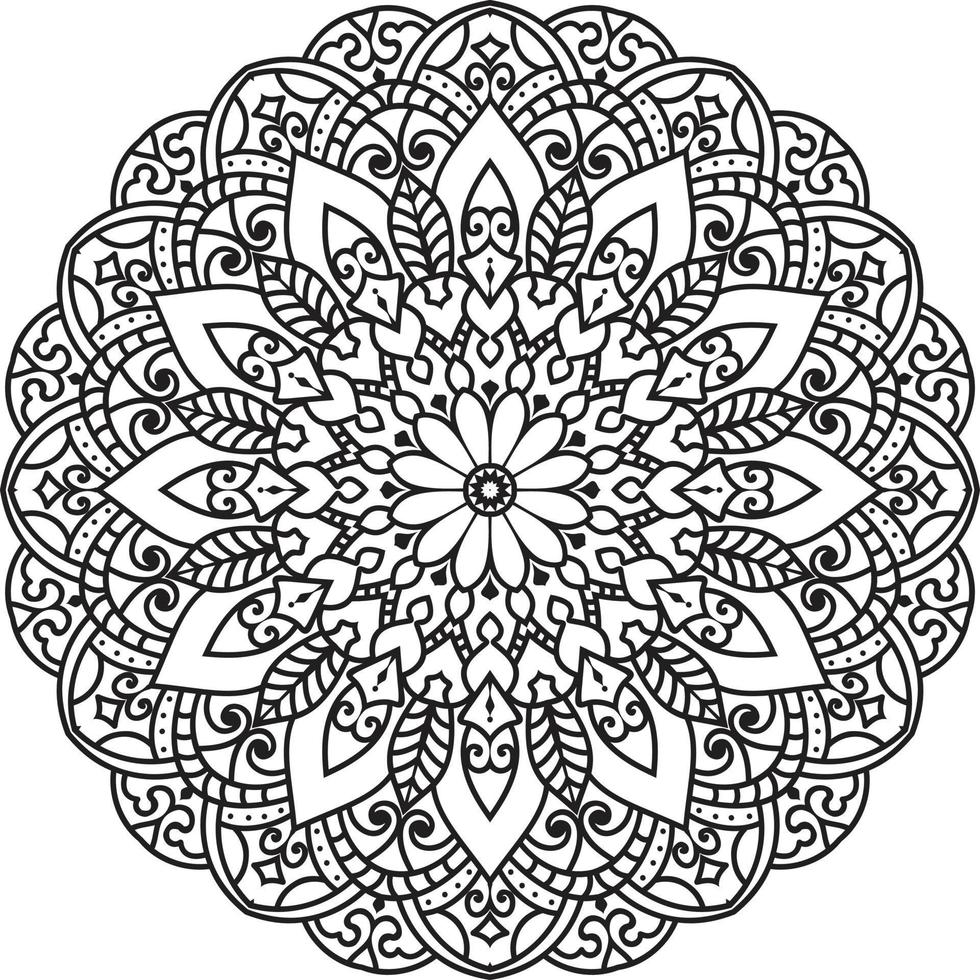 Circular Mandala Pro Vector