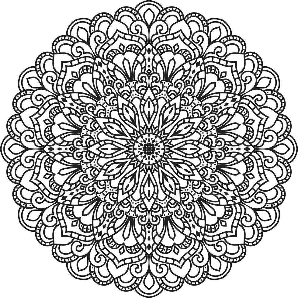 Circular Mandala Pro Vector