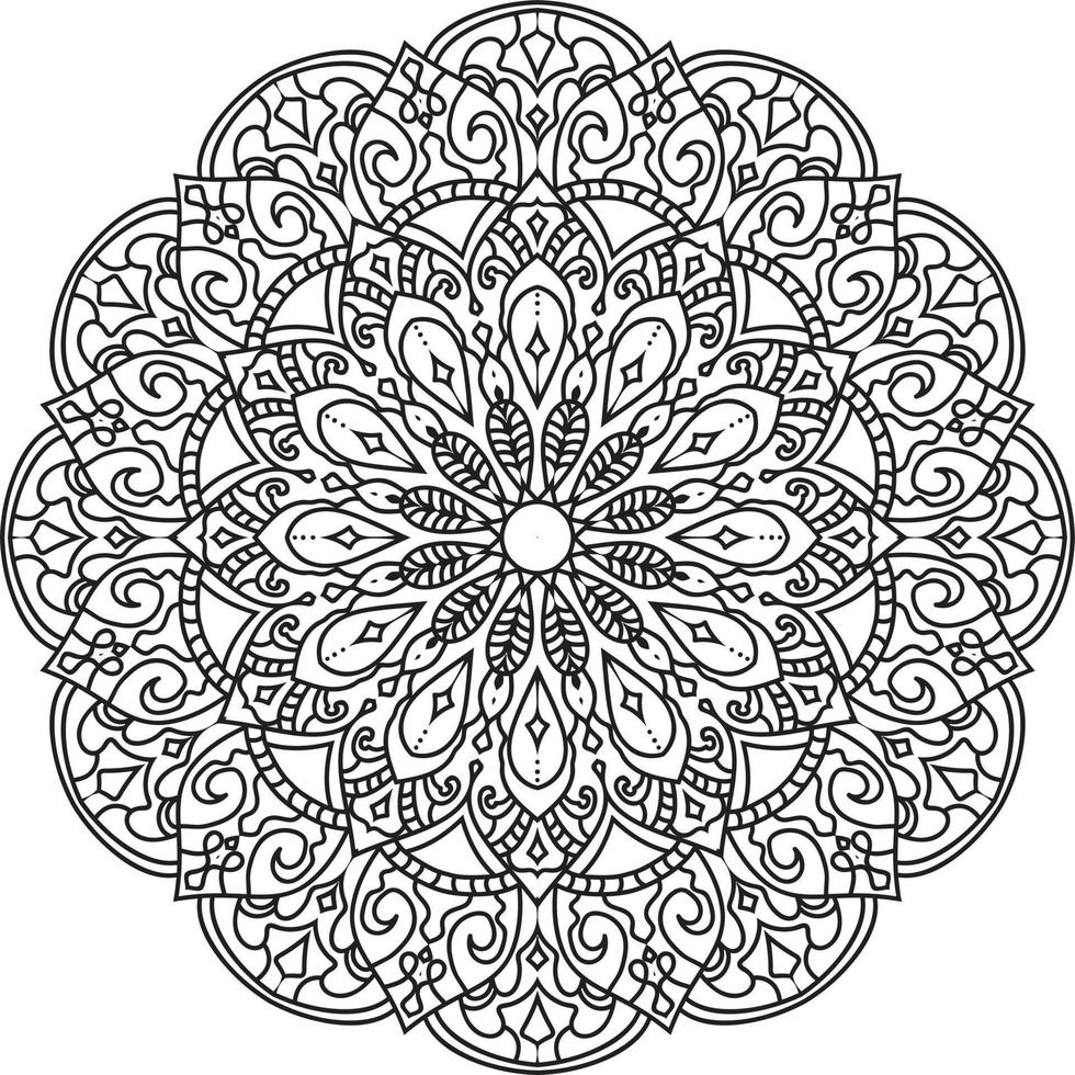 Circular Mandala Pro Vector