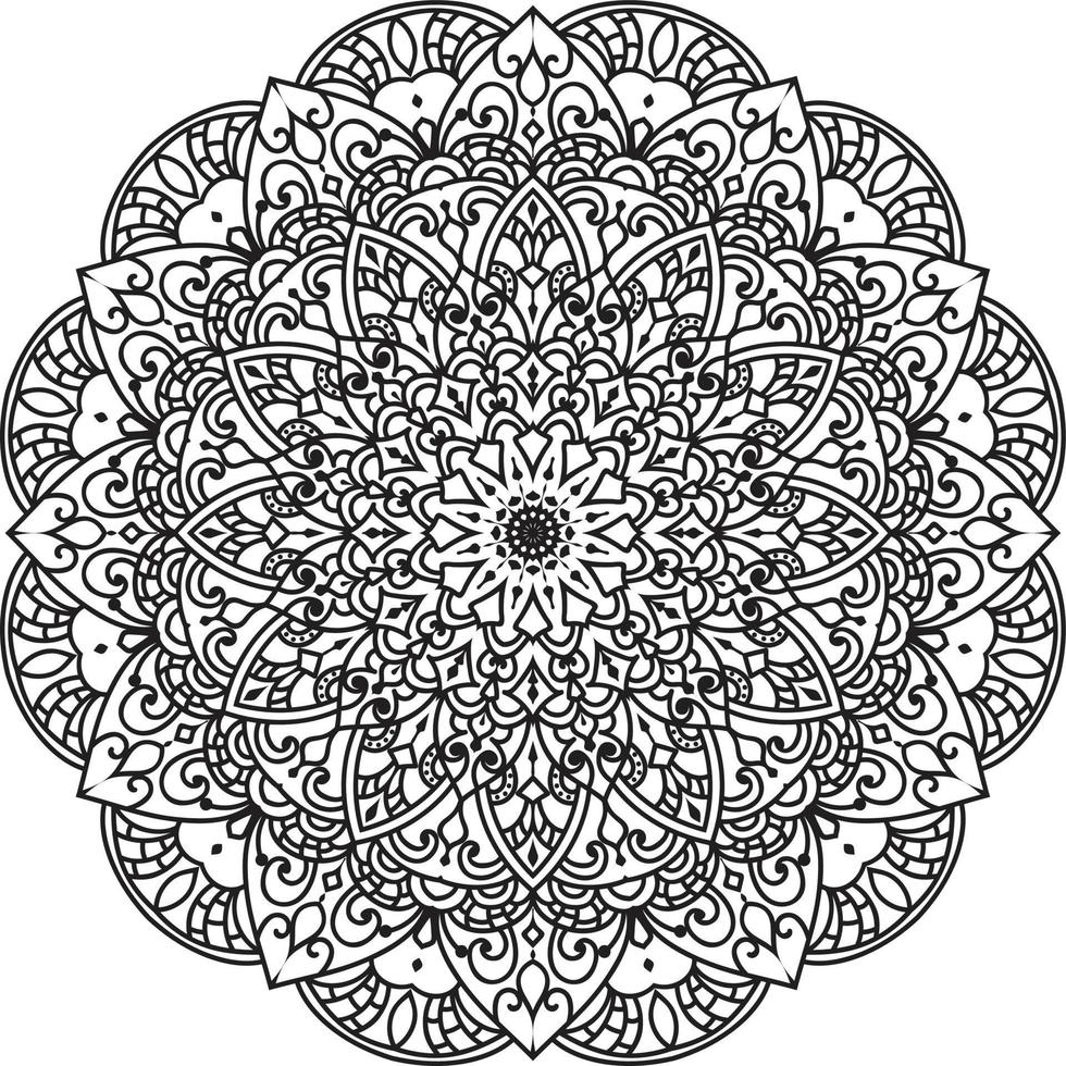 Circular Mandala Pro Vector