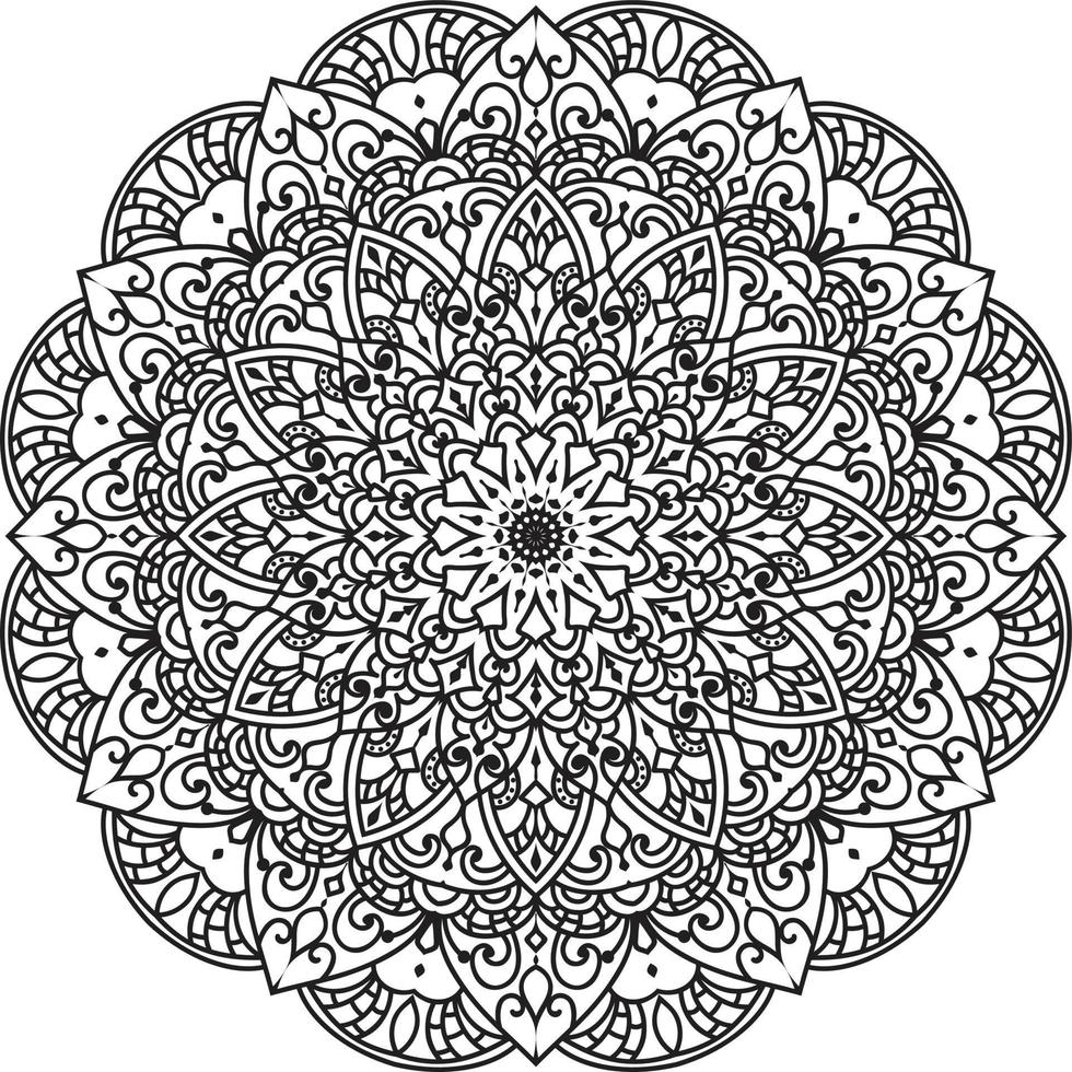 Circular Mandala Pro Vector