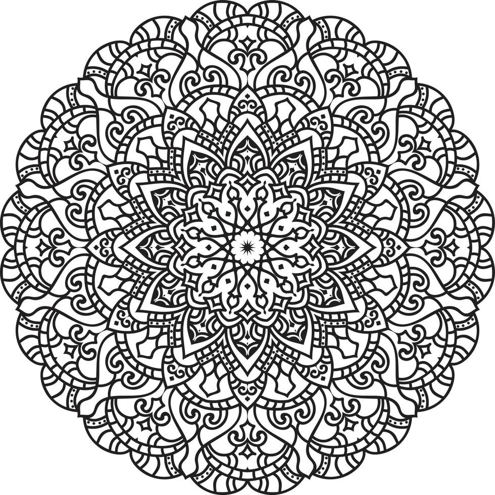Circular Mandala Pro Vector