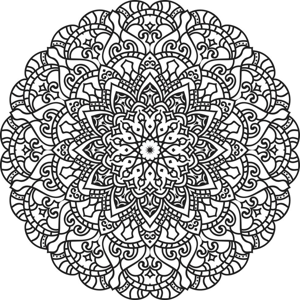 Circular Mandala Pro Vector