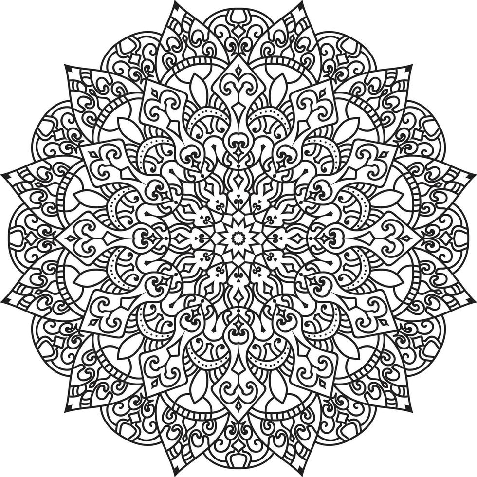 Circular Mandala Pro Vector